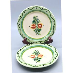 Gail Pittman Provence Salad Bread Butter Plate 6 7/8" Southern Living Lot of 2